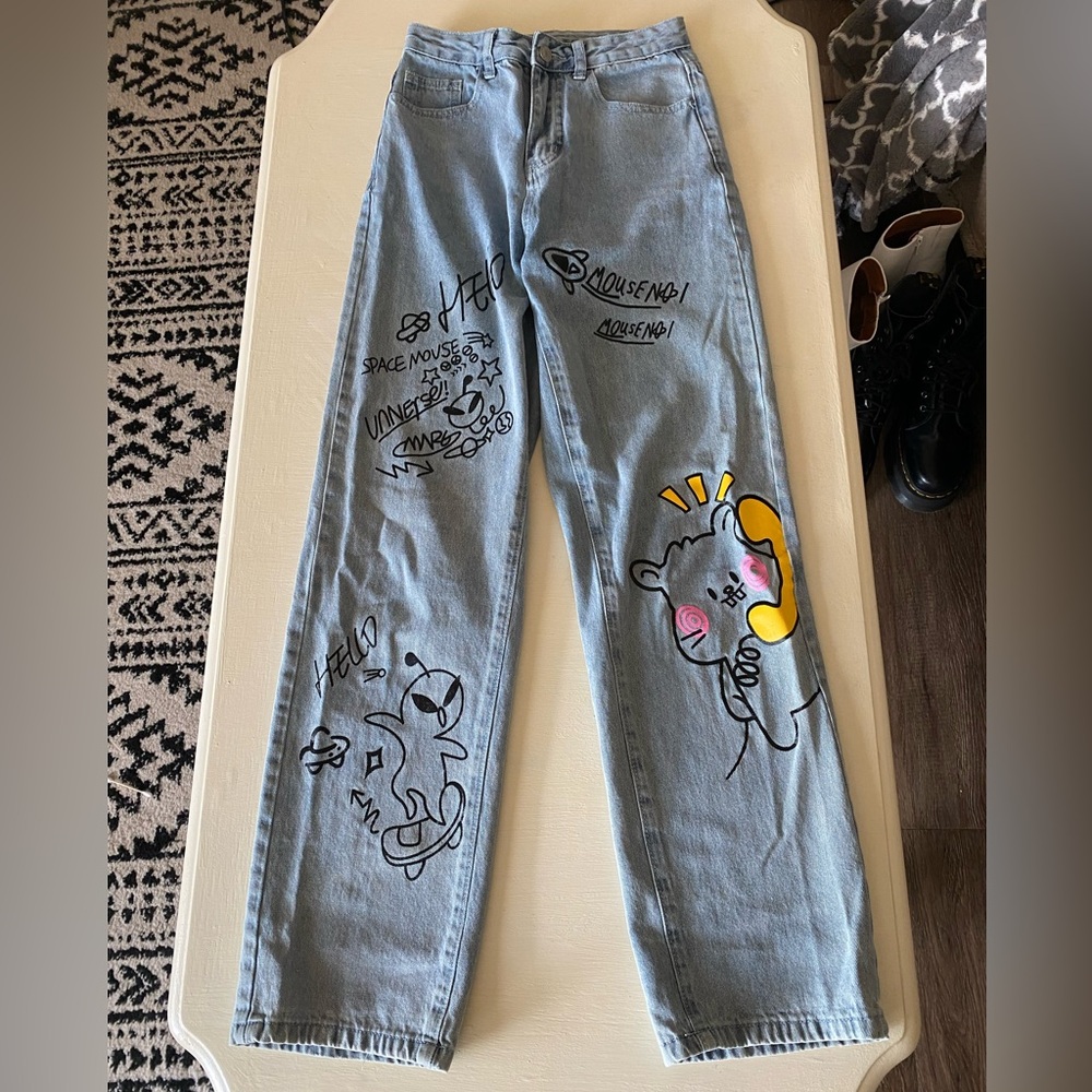Whimsical jeans